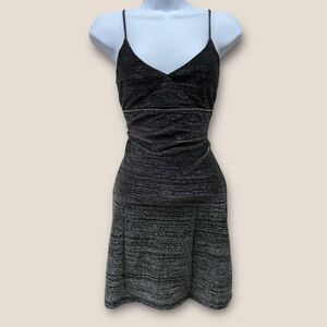 Vintage Babydoll Mini Dress Womens M Shimmer Hoco Whimsigoth Grunge Fairy Y2k